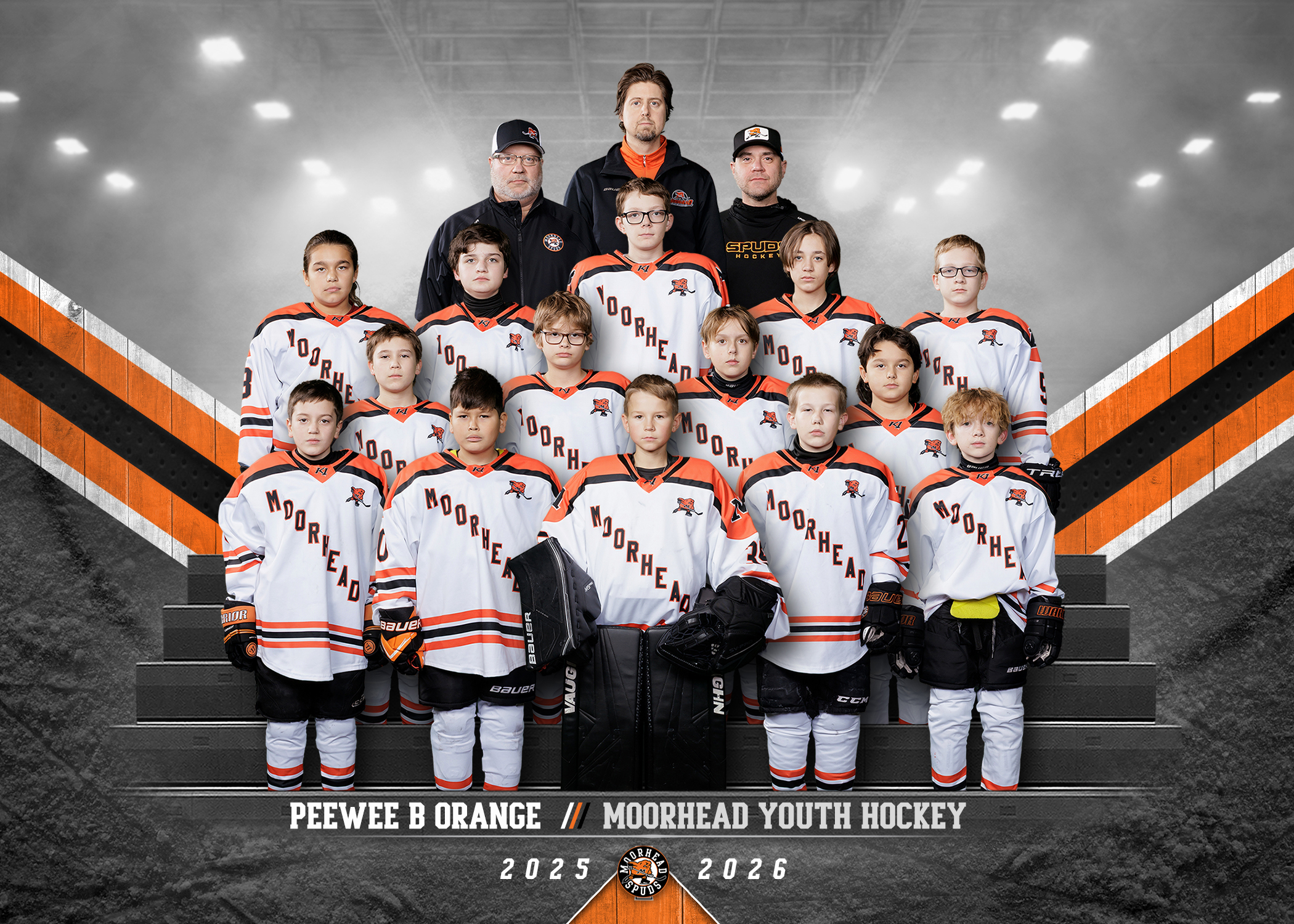 TEAM T37 PEEWEE B ORANGE-MYHA 2025-26